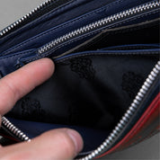 Chrome Hearts REC F Zip 3 Cross Red/Navy