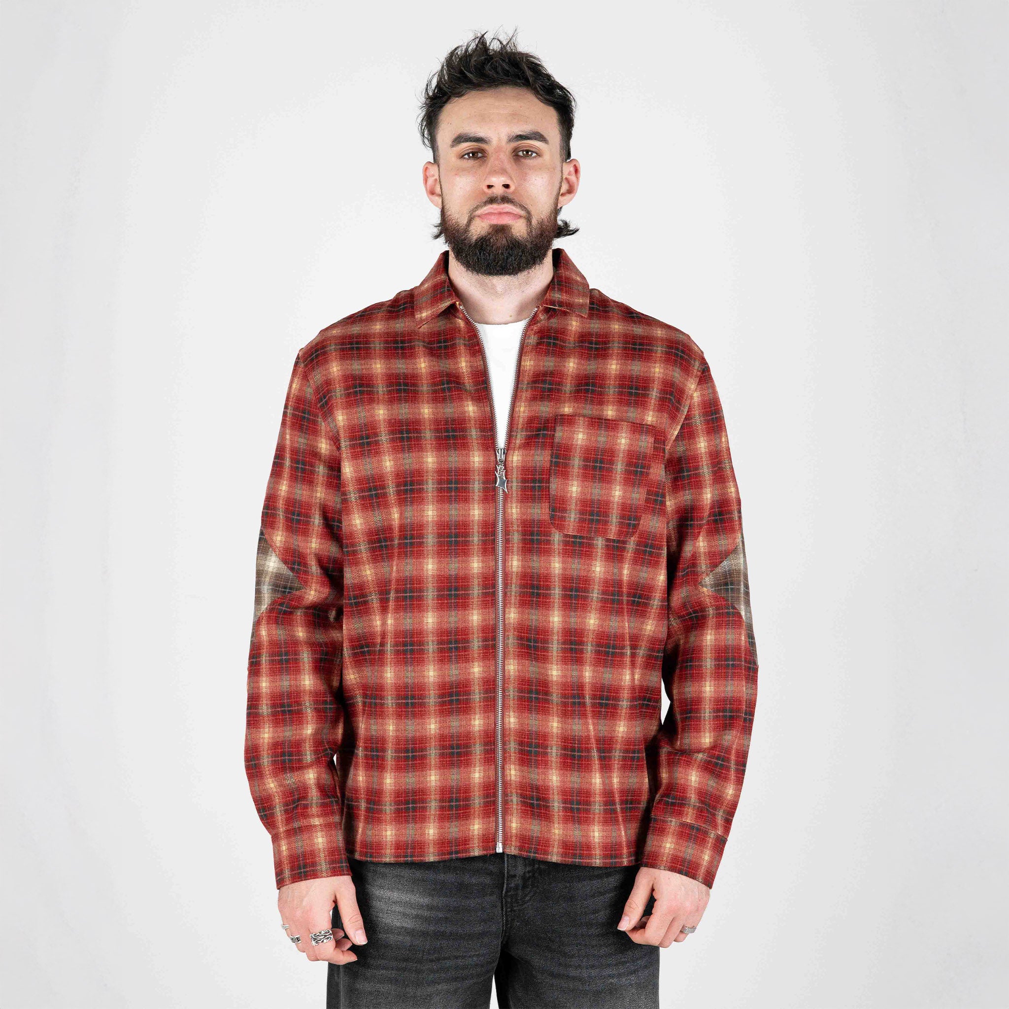 Commons Harvest Zip-Up Flannel