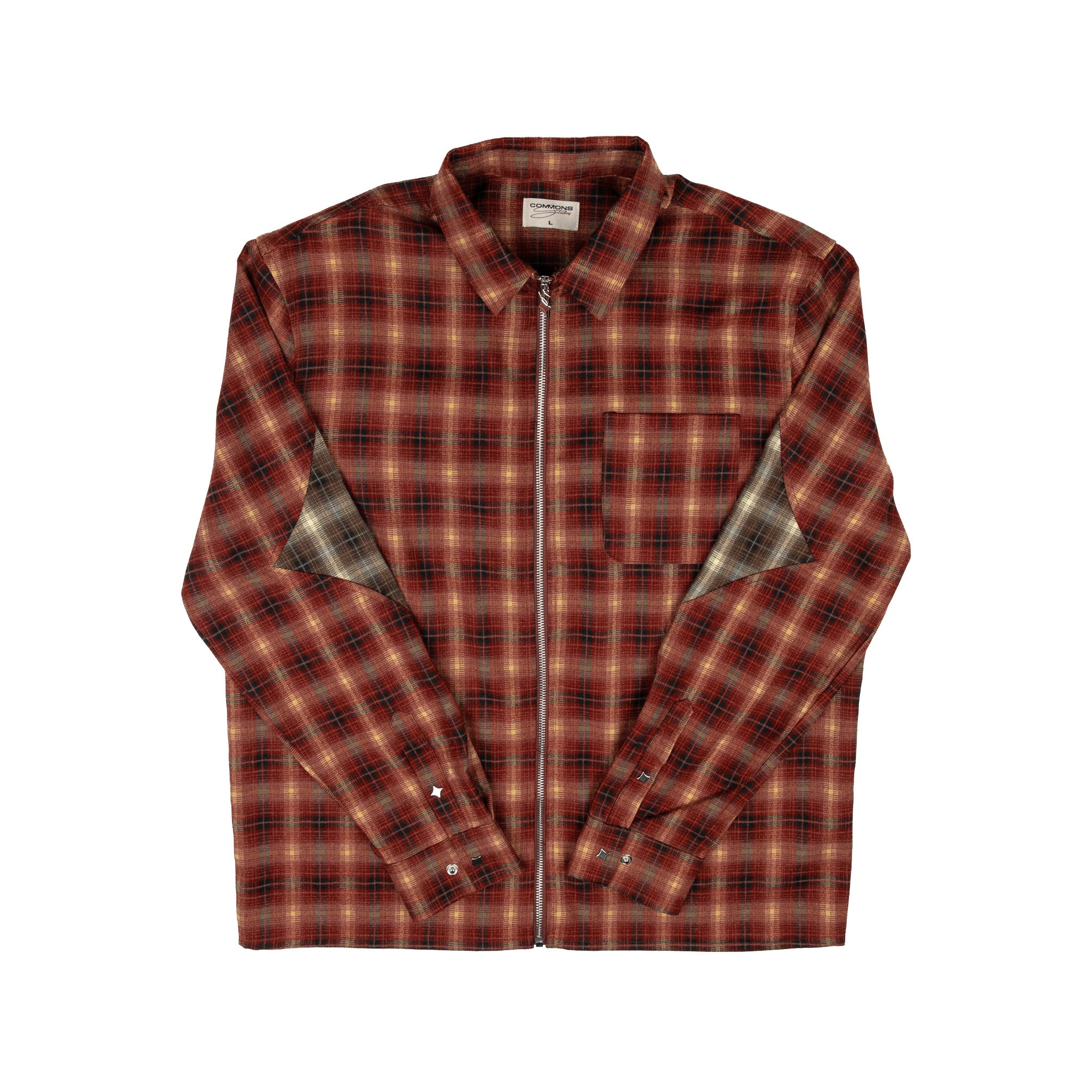 Commons Harvest Zip-Up Flannel