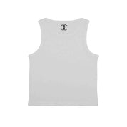Commons Ribbed Vest Tank White - Common Hype