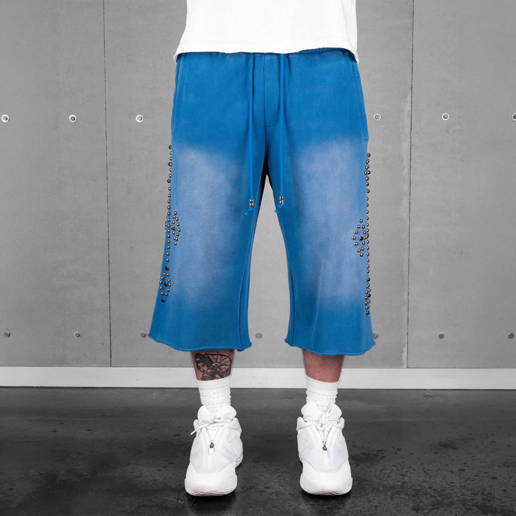 Commons Studios Rivet Sweatshort Royal Blue