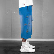 Commons Studios Rivet Sweatshort Royal Blue