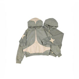Commons Reversible 'Star' Hoodie Sage