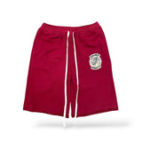 Saint Vanity Crimson Uniform Shorts
