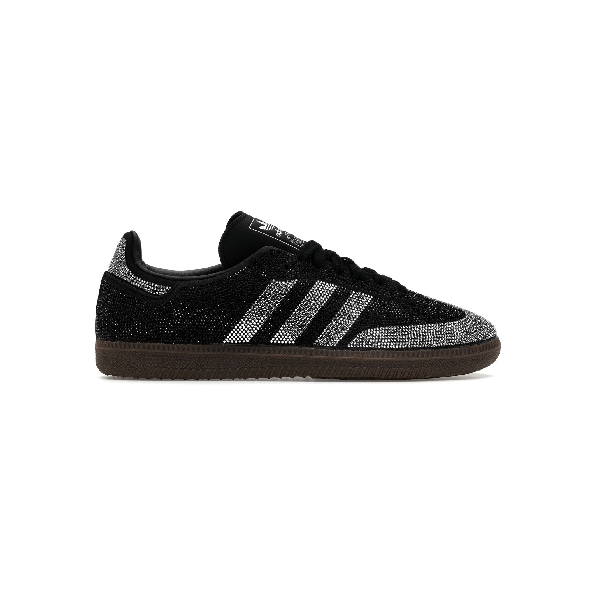 adidas Samba OG Rhinestone Black Silver (Women's) - Common Hype