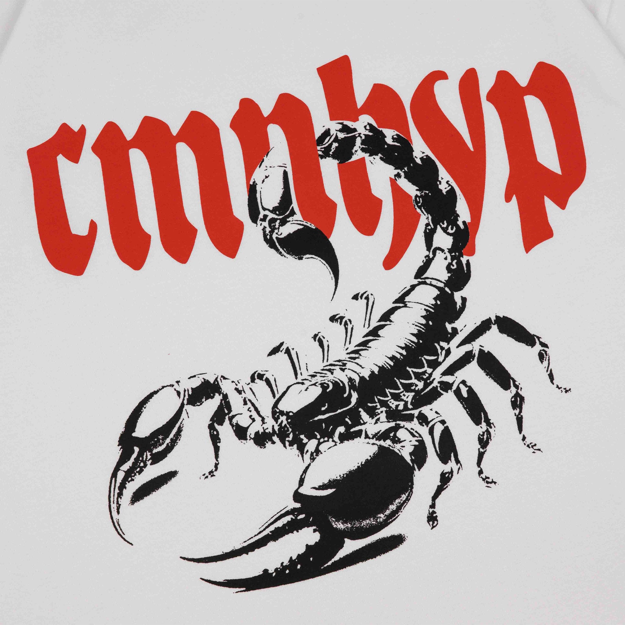 Common Hype Scorpion Tee White - Common Hype