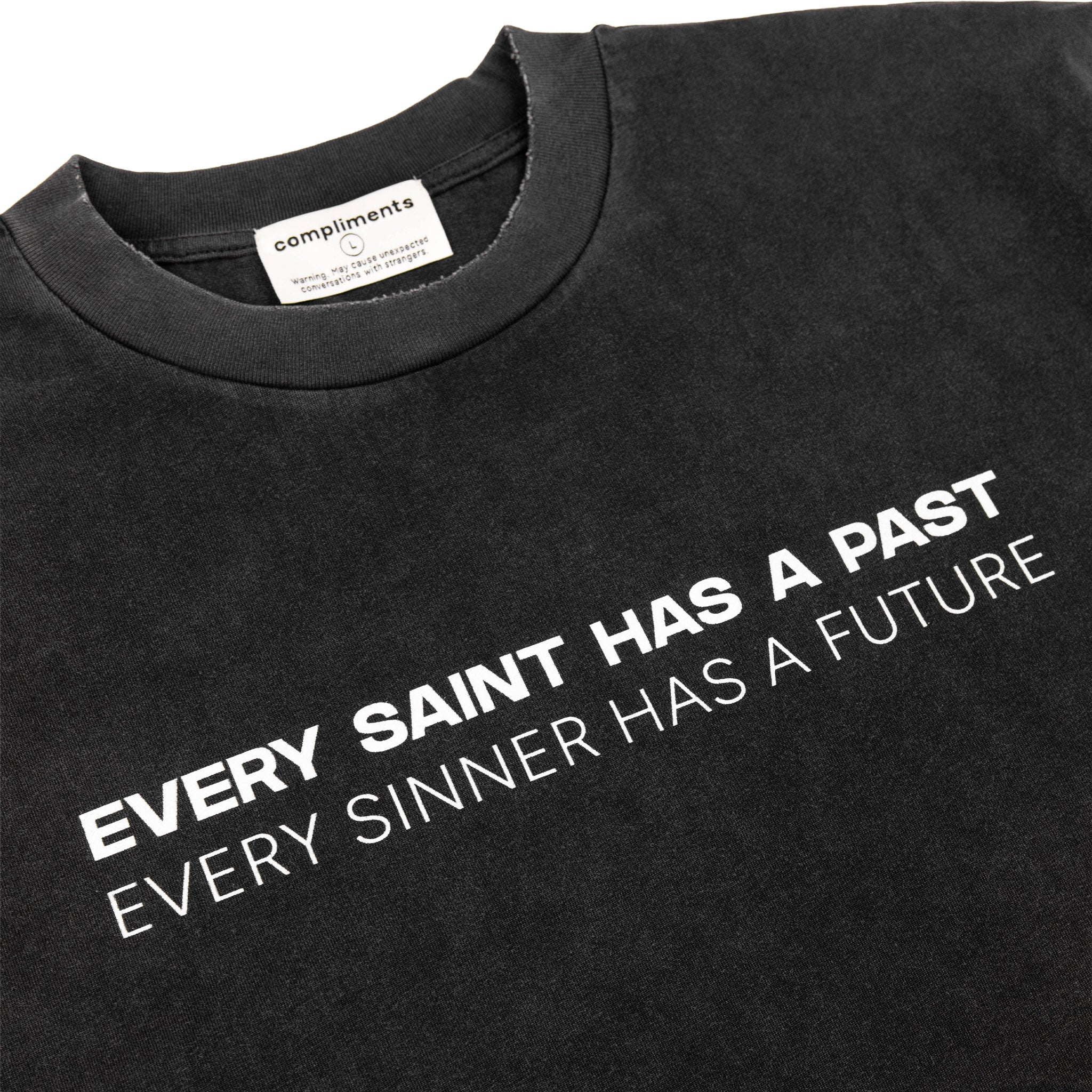 Compliments Sinner & Saint Black Vintage Shirt - Common Hype