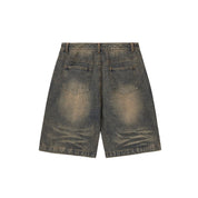 Vale Forever Skittles Jean Shorts Mid Blue - Common Hype