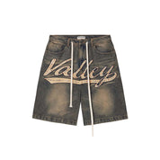 Vale Forever Skittles Jean Shorts Mid Blue - Common Hype