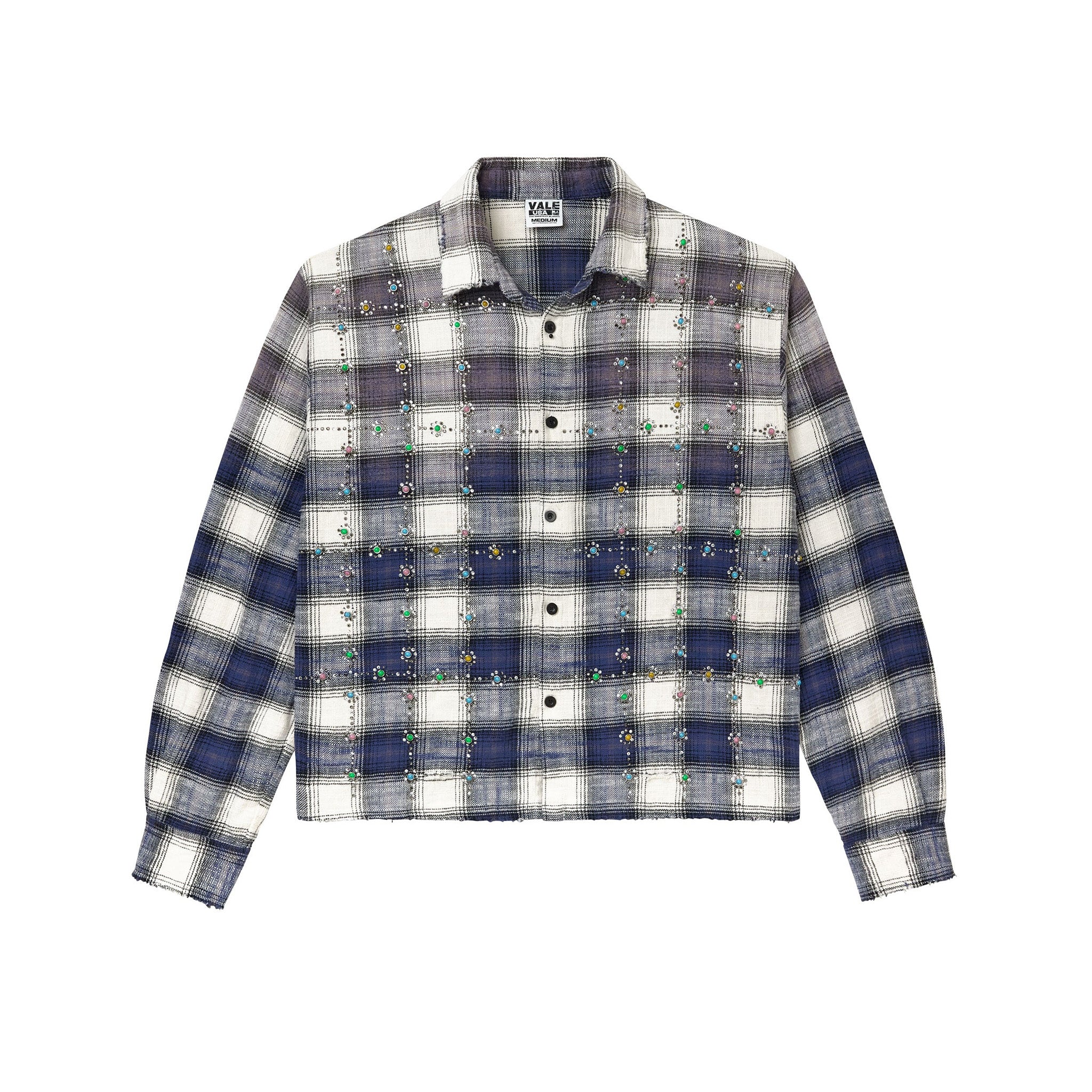 Vale Forever Sky Gems Flannel Navy