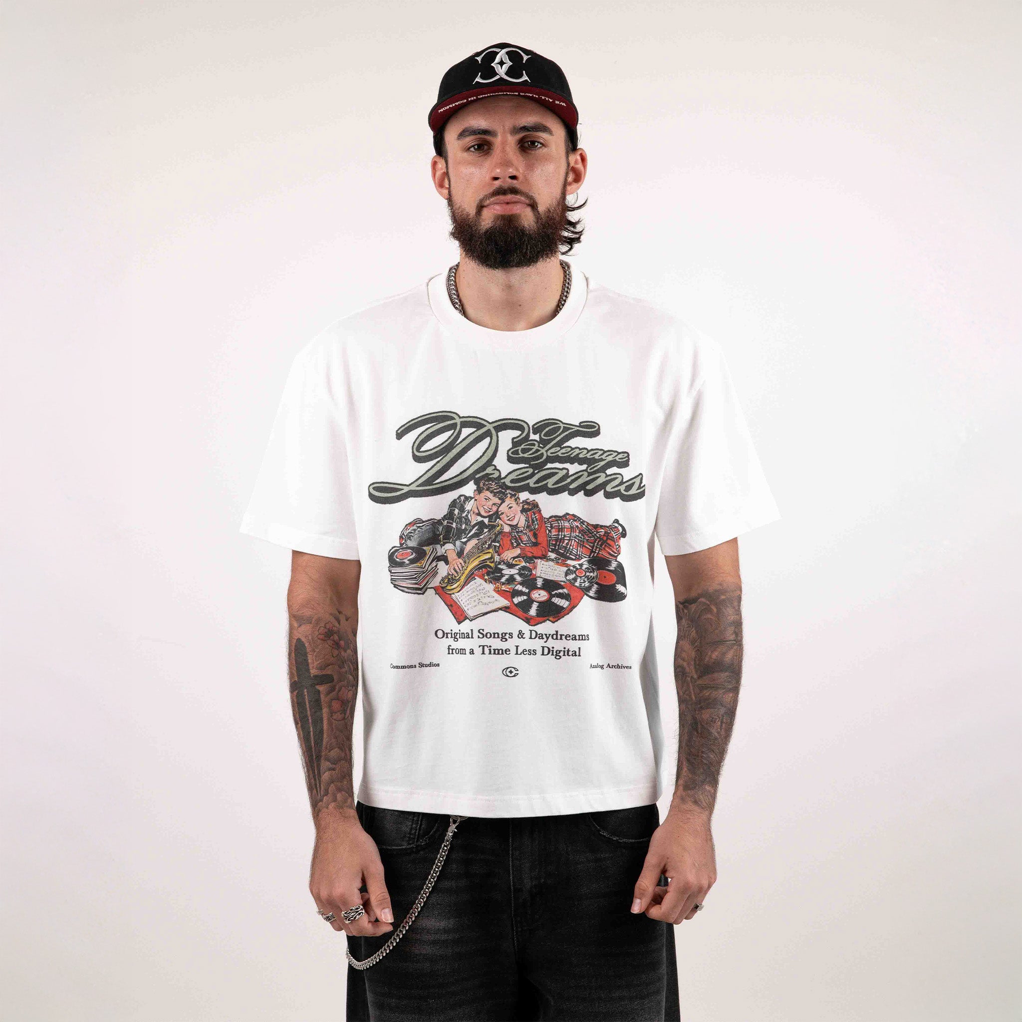 Commons Teenage Dreams Tee White - Common Hype