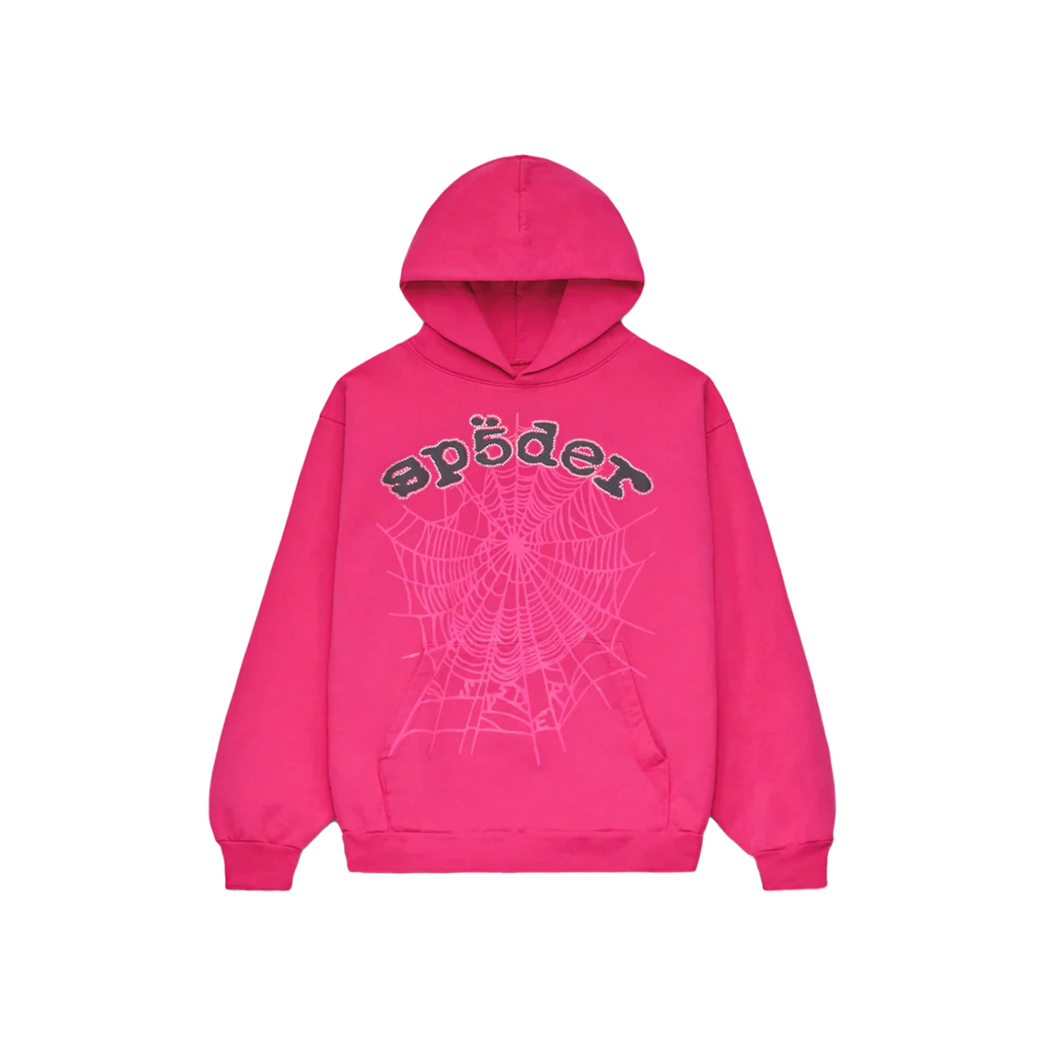 Sp5der Legacy Hoodie Pink - Common Hype