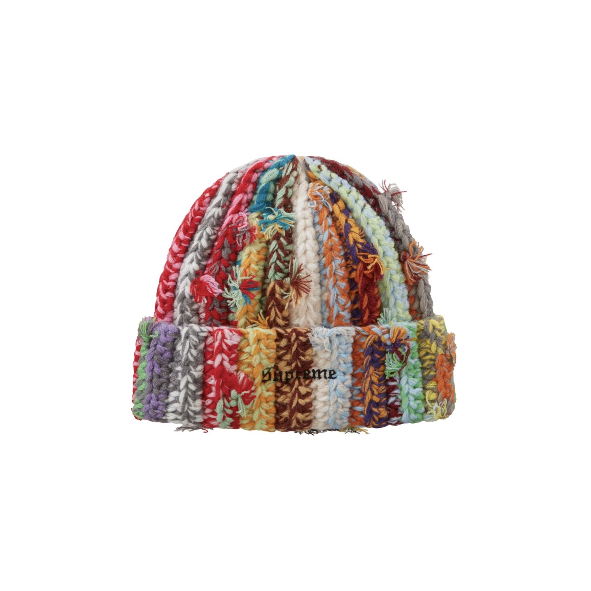 Supreme Hand Tied Beanie Multicolor - Common Hype