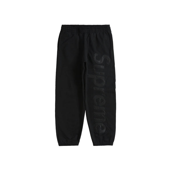 Supreme Satin Appliqué Sweatpant (FW23) Black – Common Hype