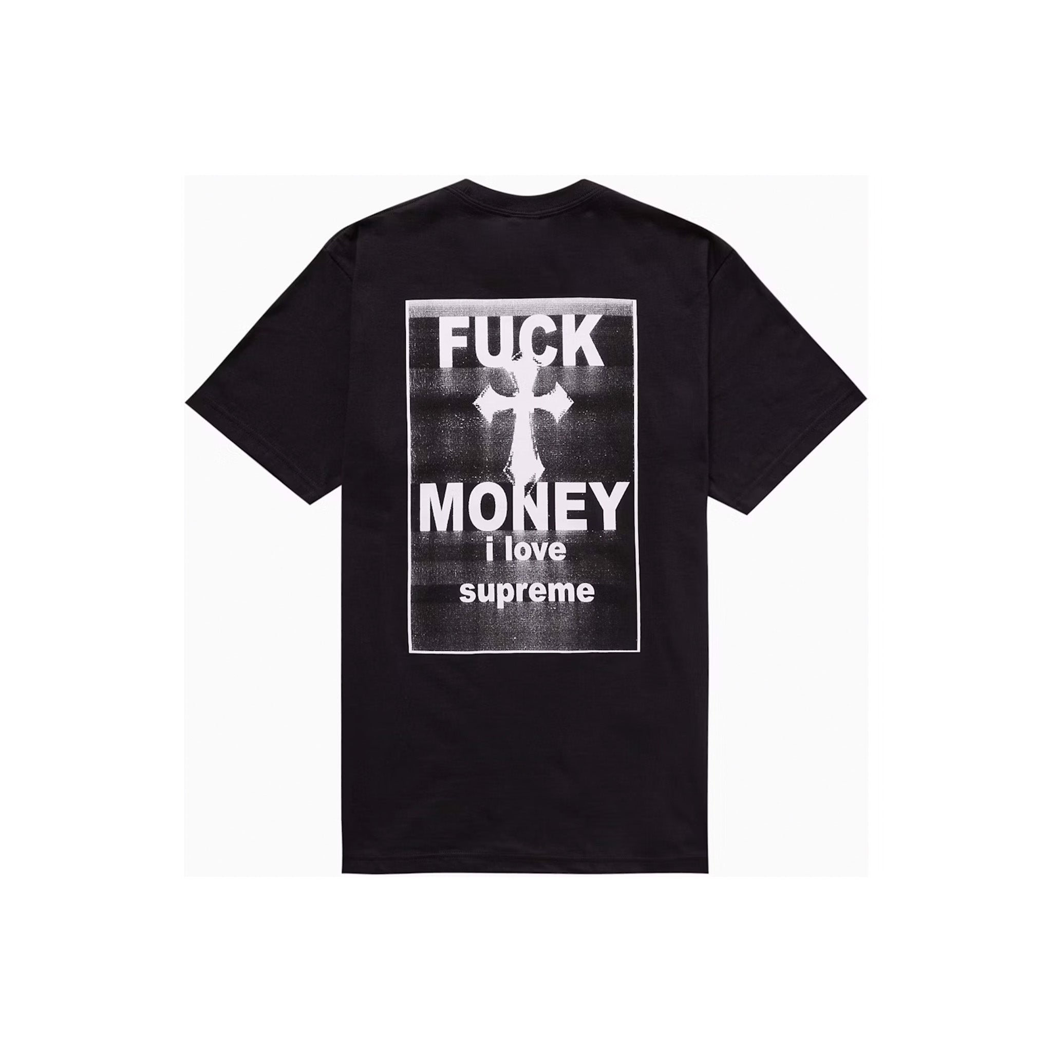 Supreme Fuck Money Tee Black - Common Hype