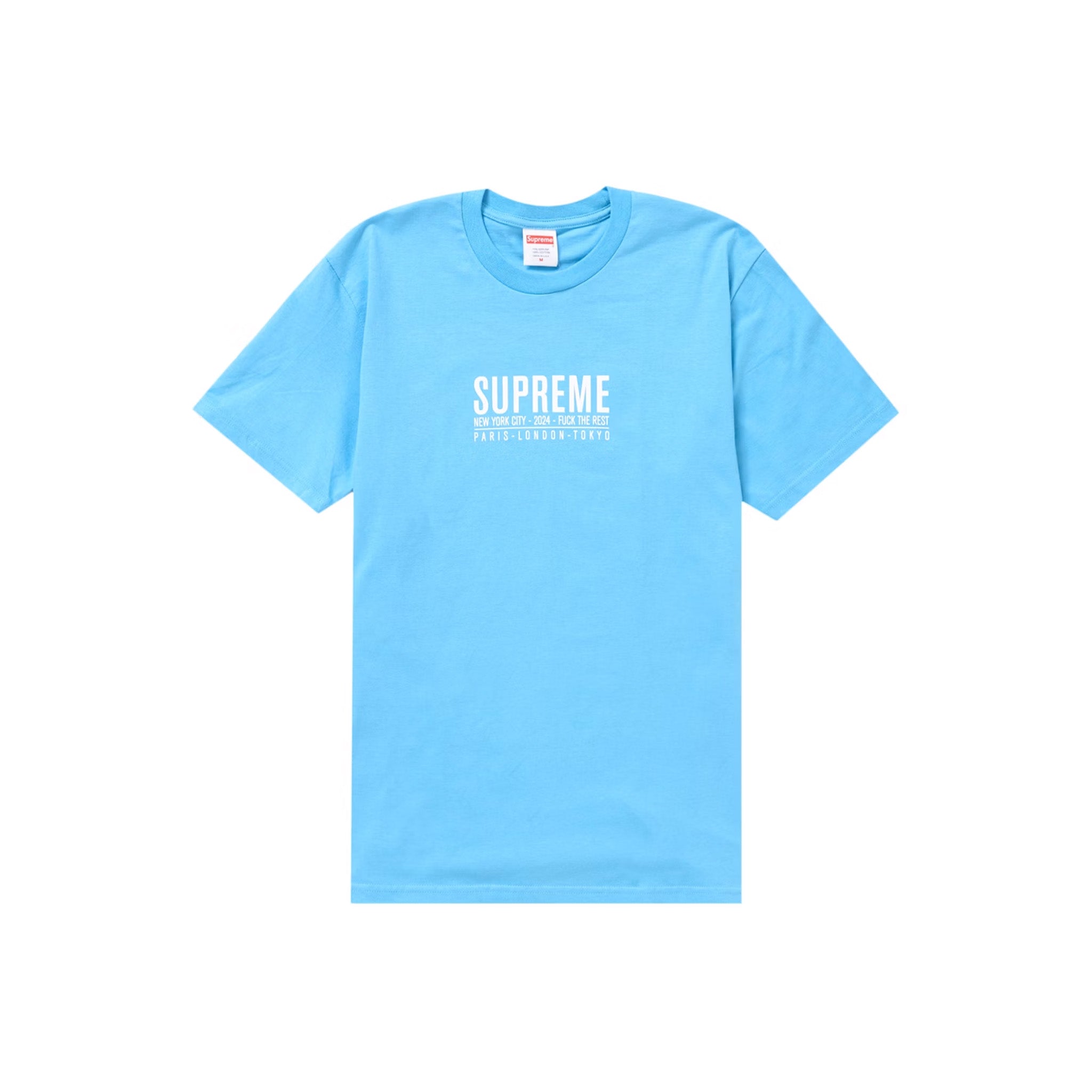 Supreme Paris Tee Bright Blue - Common Hype