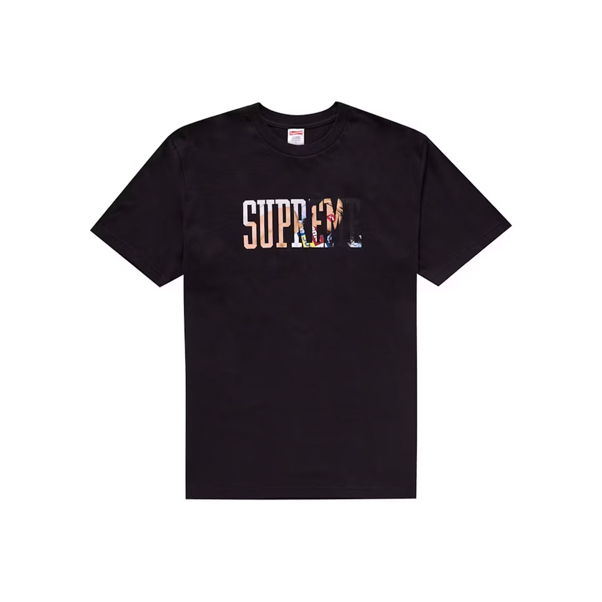 Supreme Tera Patrick Collegiate Tee Black - Common Hype