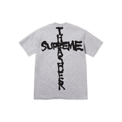 Supreme Thrasher Cross Tee Heather Grey