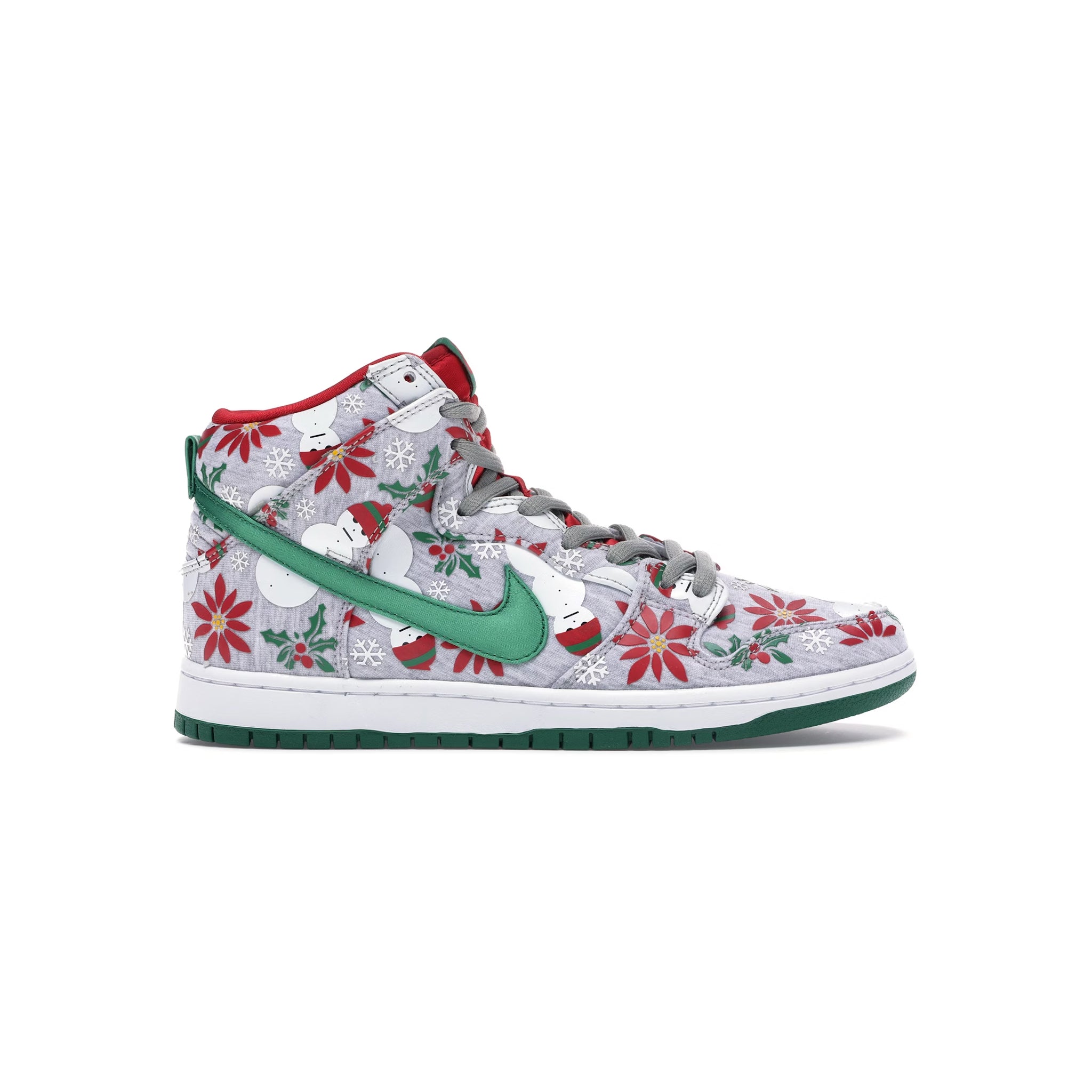 Nike SB Dunk High Concepts Ugly Christmas Sweater Grey (Special Box) - Common Hype