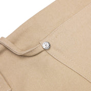 Commons Double Knee Canvas Short Cream - Common Hype