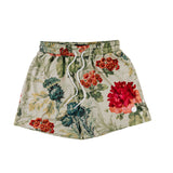 Common Hype Floral Mesh Short Tan