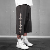 Commons Pearled Star Sweatshort Taupe