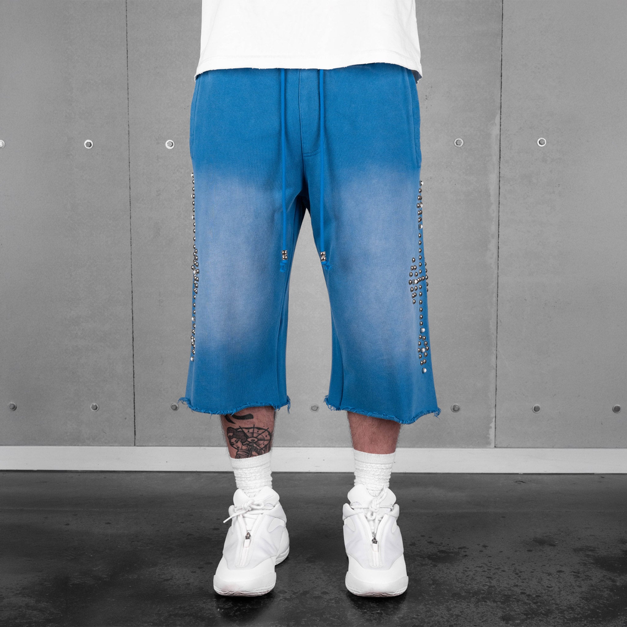 Commons Rivet Sweatshort Teal