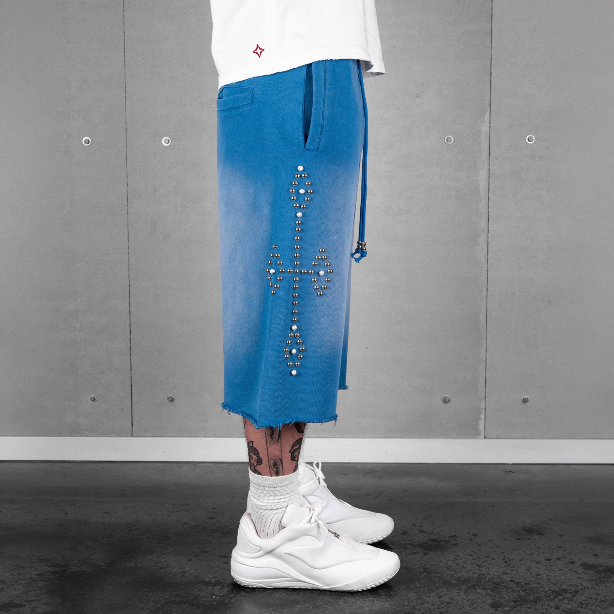 Commons Rivet Sweatshort Teal