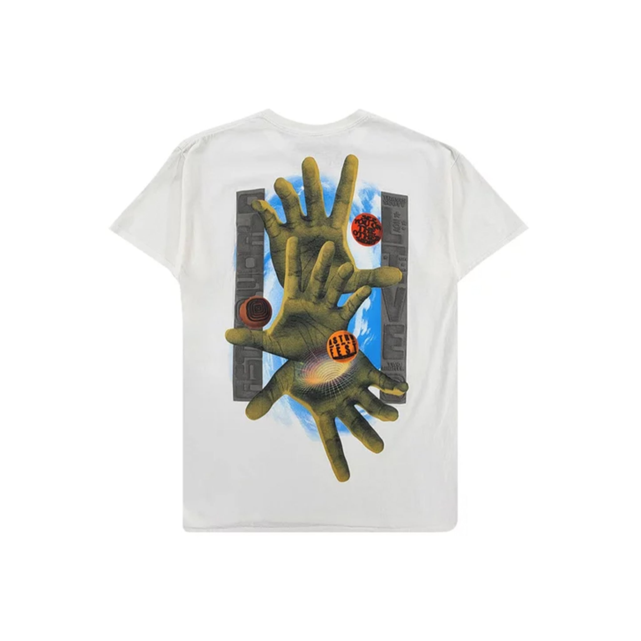 Cactus Jack by Travis Scott Three Hands Tee White - Common Hype