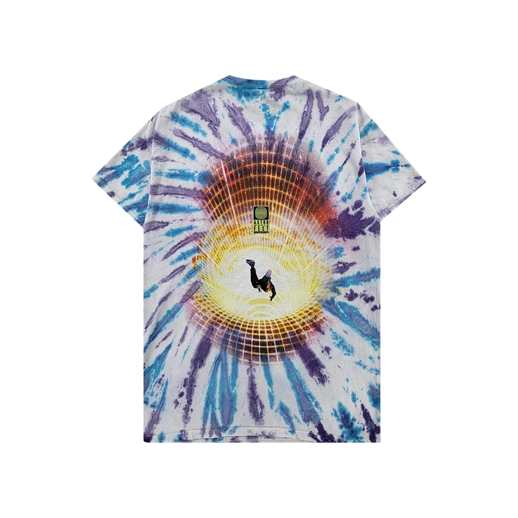 Cactus Jack by Travis Scott Flame Tee 'Tie Dye' - Common Hype