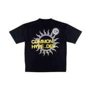 Common Hype Sun Tee Black - Common Hype