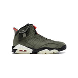 Jordan 6 Retro Travis Scott Olivgrün 