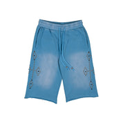 Commons Studios Rivet Sweatshort UNC Blue