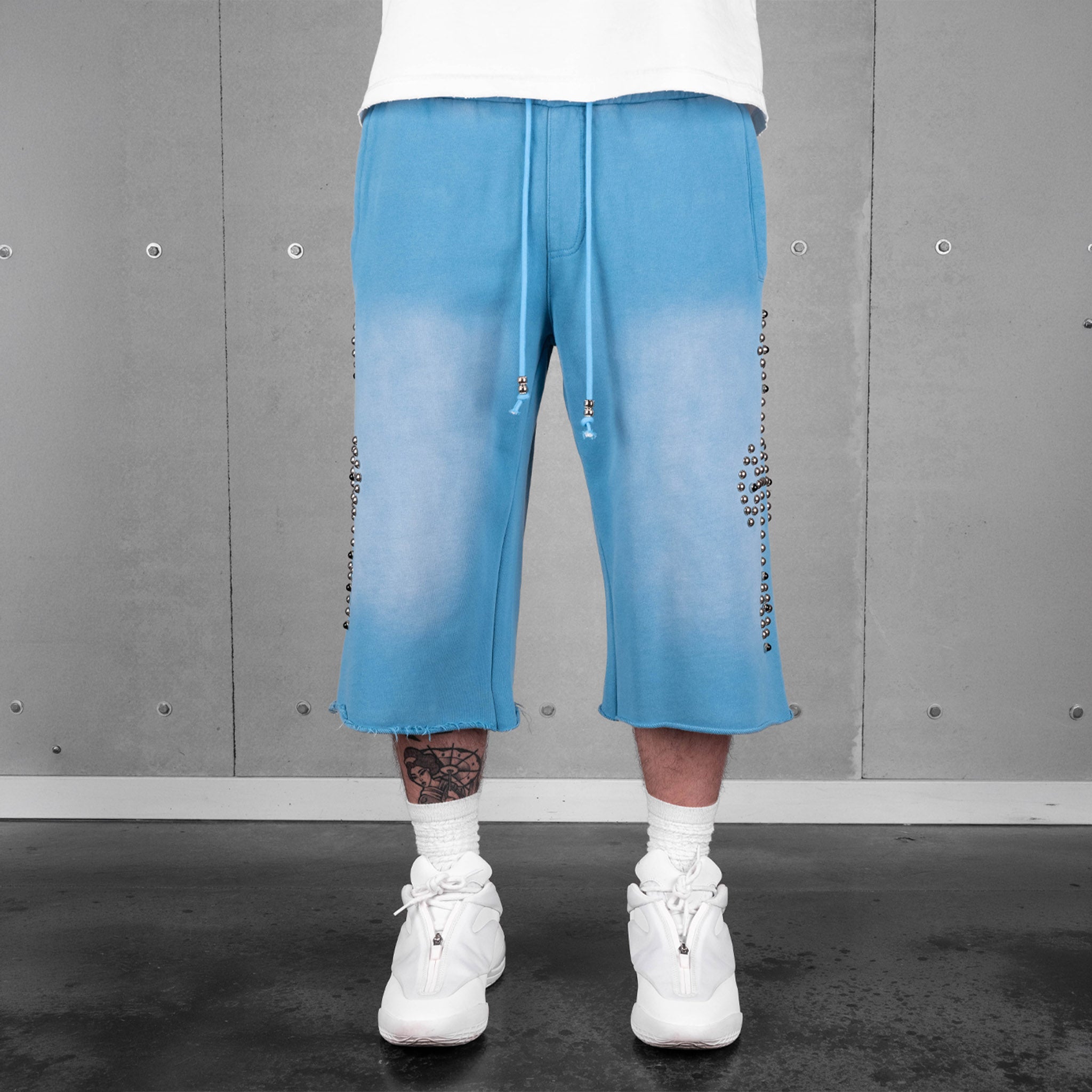 Commons Studios Rivet Sweatshort UNC Blue