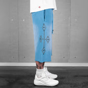 Commons Studios Rivet Sweatshort UNC Blue