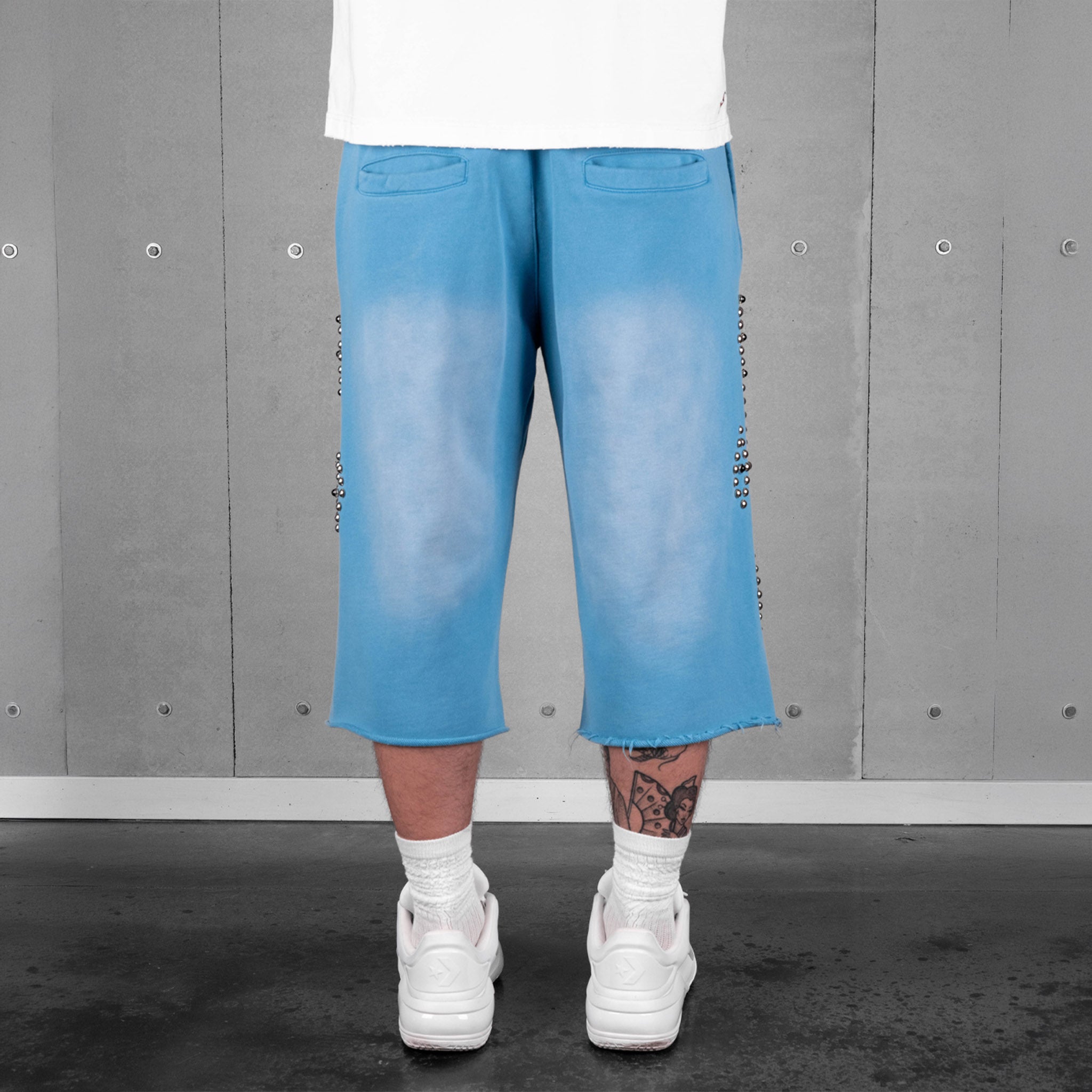 Commons Studios Rivet Sweatshort UNC Blue