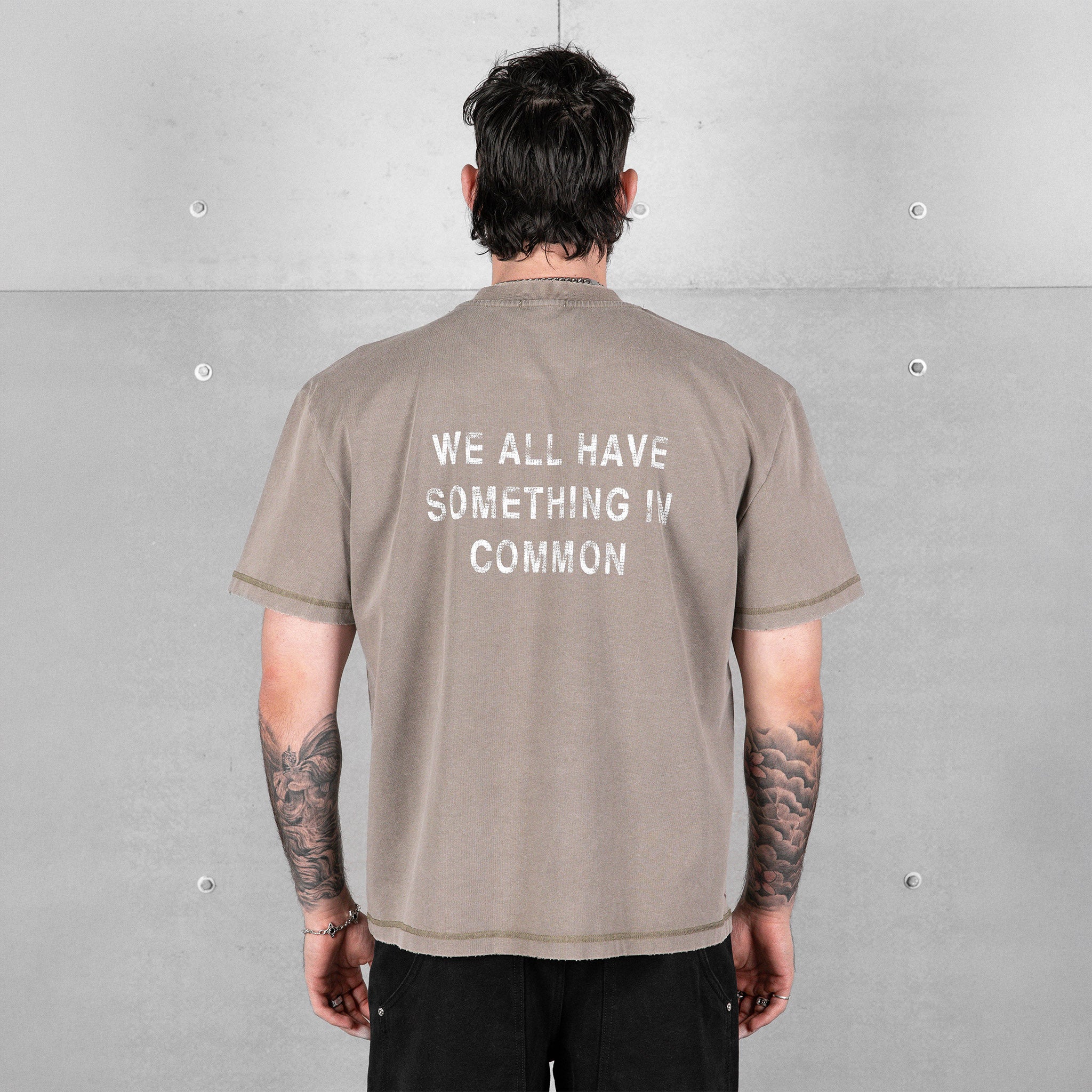 Commons Uniform Tee Washed Forrest - Common Hype