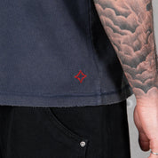 Commons Uniform Tee Washed Navy - Common Hype