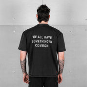 Commons Uniform Washed Black Tee - Common Hype