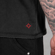 Commons Uniform Washed Black Tee - Common Hype