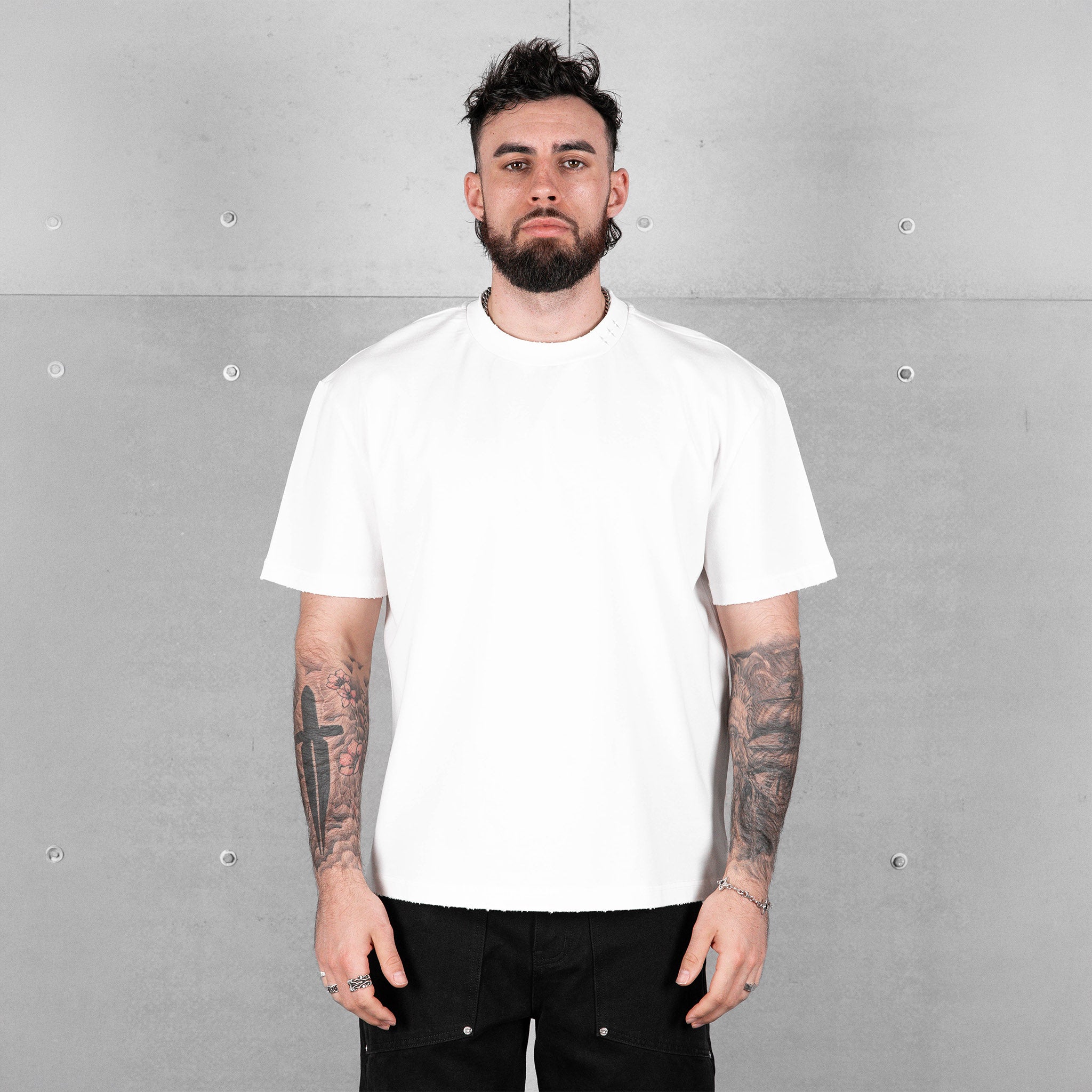 Commons Uniform Tee White - Common Hype