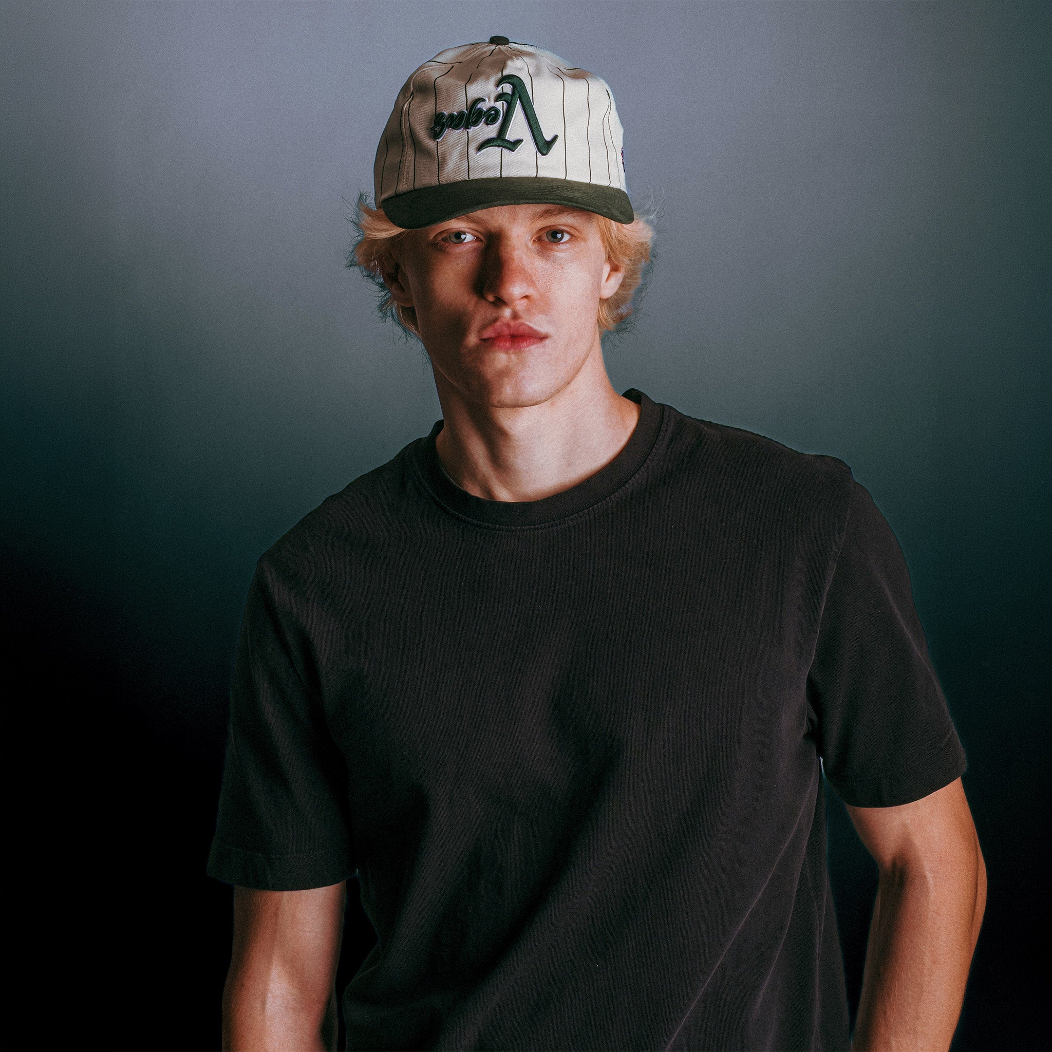Hustle Club Game Day Classic Cap Green Pin-Stripe - Common Hype