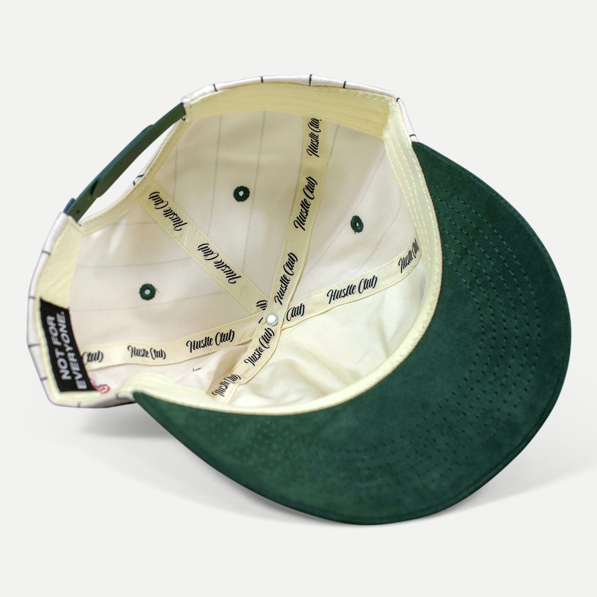 Hustle Club Game Day Classic Cap Green Pin-Stripe - Common Hype