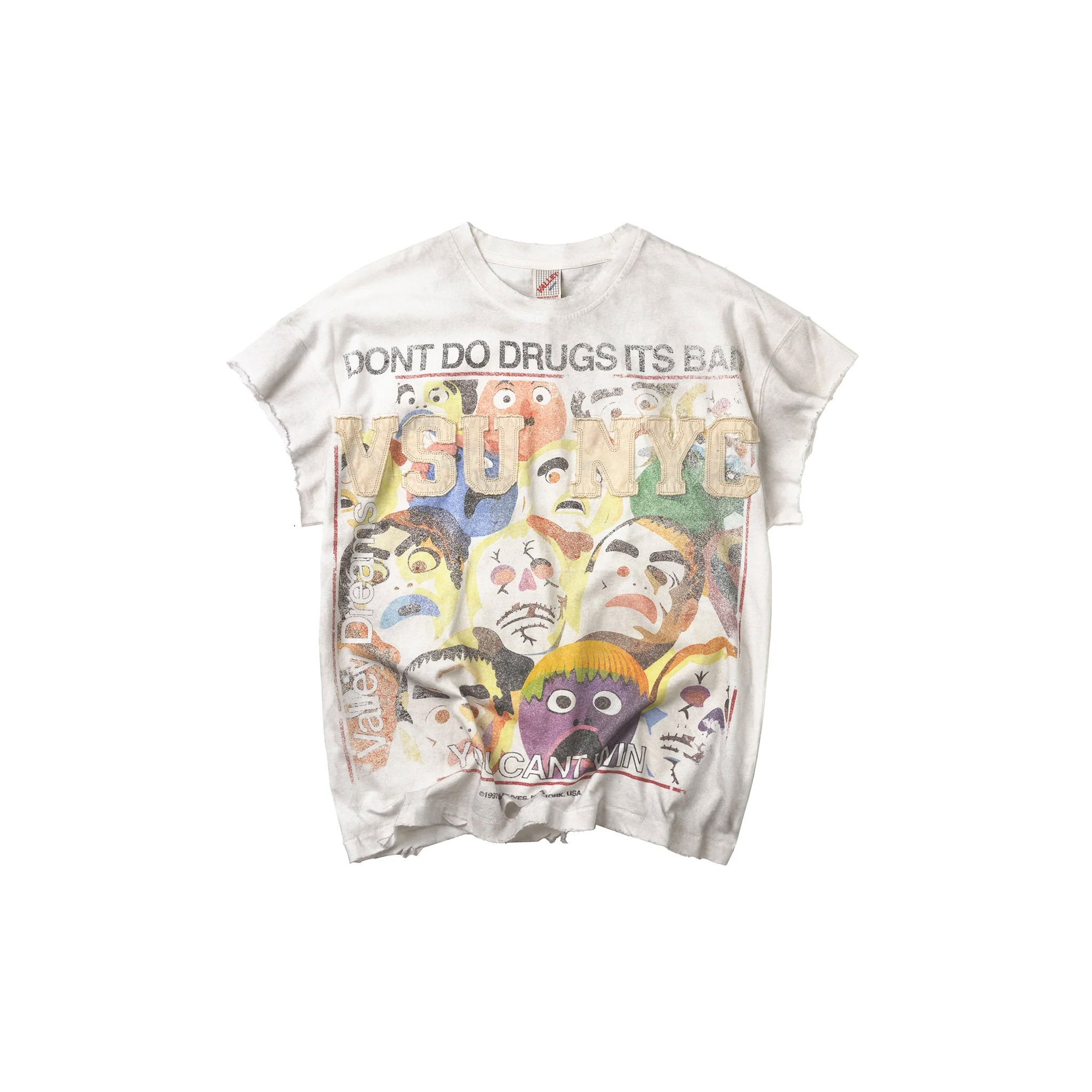 Vale Forever No Drugs Tank White