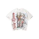 Vale Forever Dog Of War Bling Tee White