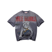 Vale Forever Dog Yard Bling Tee Grey