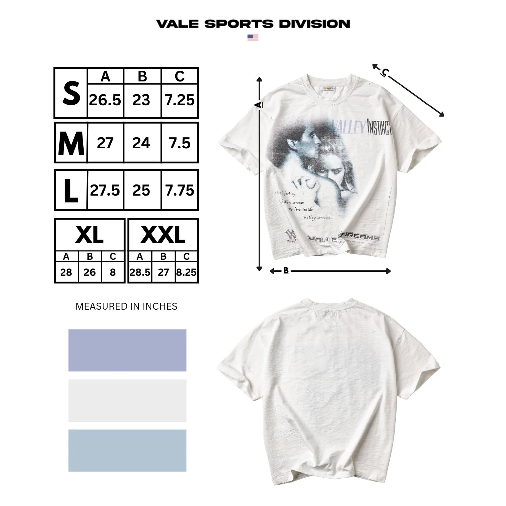 Vale Forever Instinct Tee White