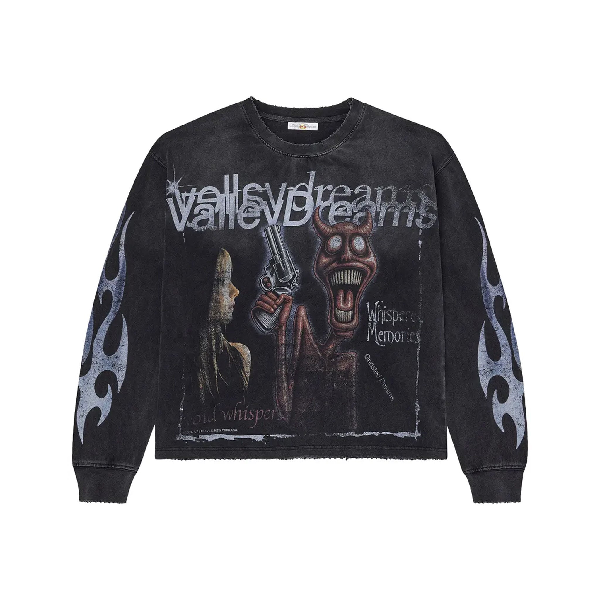 トップス Vale Forever PSYCHOPATH LONGSLEEVE Vale Forever Psychopath Long Sleeve Black – Common Hype