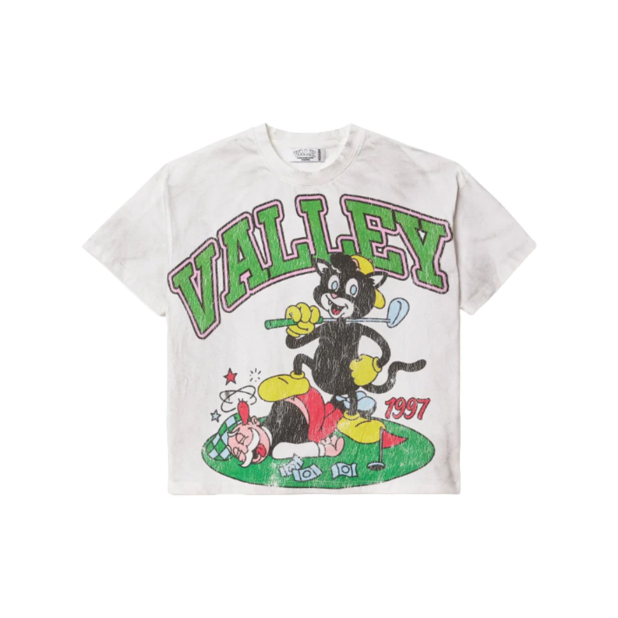 Vale Forever Black Cat Tee White - Common Hype