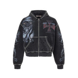 Vale Forever Hardy Boyz Zip Up Black